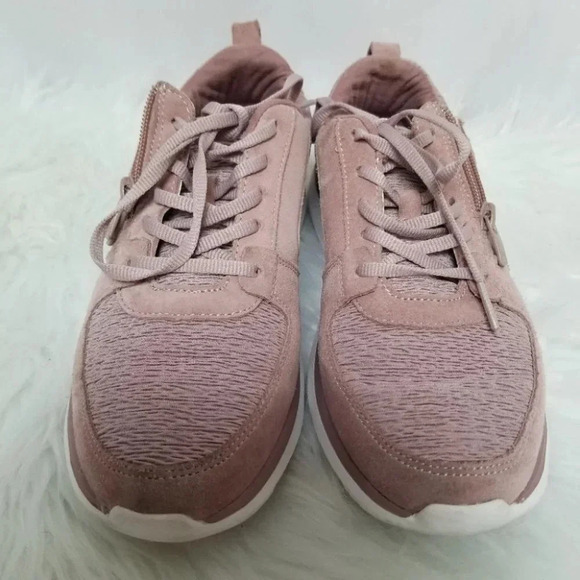 Vionic Remi Comfort Sneakers Side Zipper Mauve Pink 7.5 - Picture 10 of 10